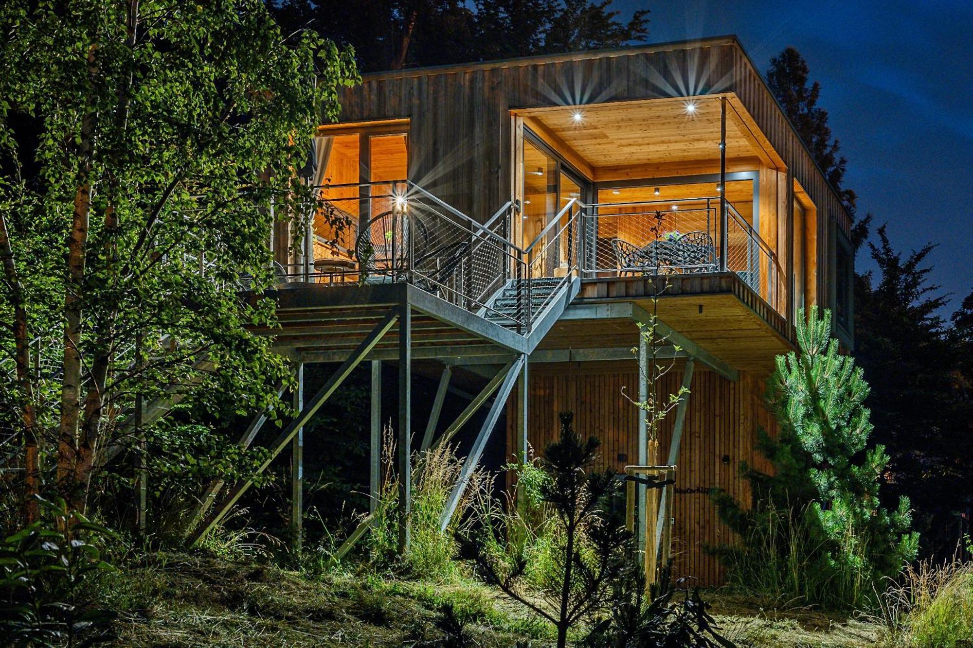 Baumwipfel-Resort "Lug Ins Land" Ilsenburg Dış mekan fotoğraf